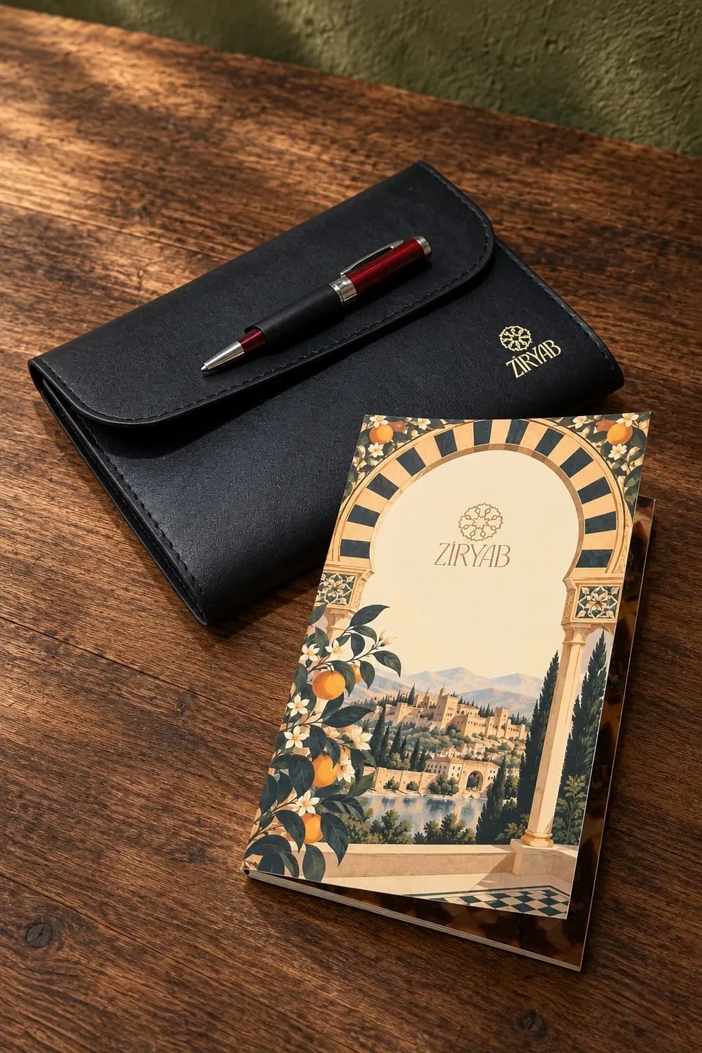 Cordoba Leather Writing Set