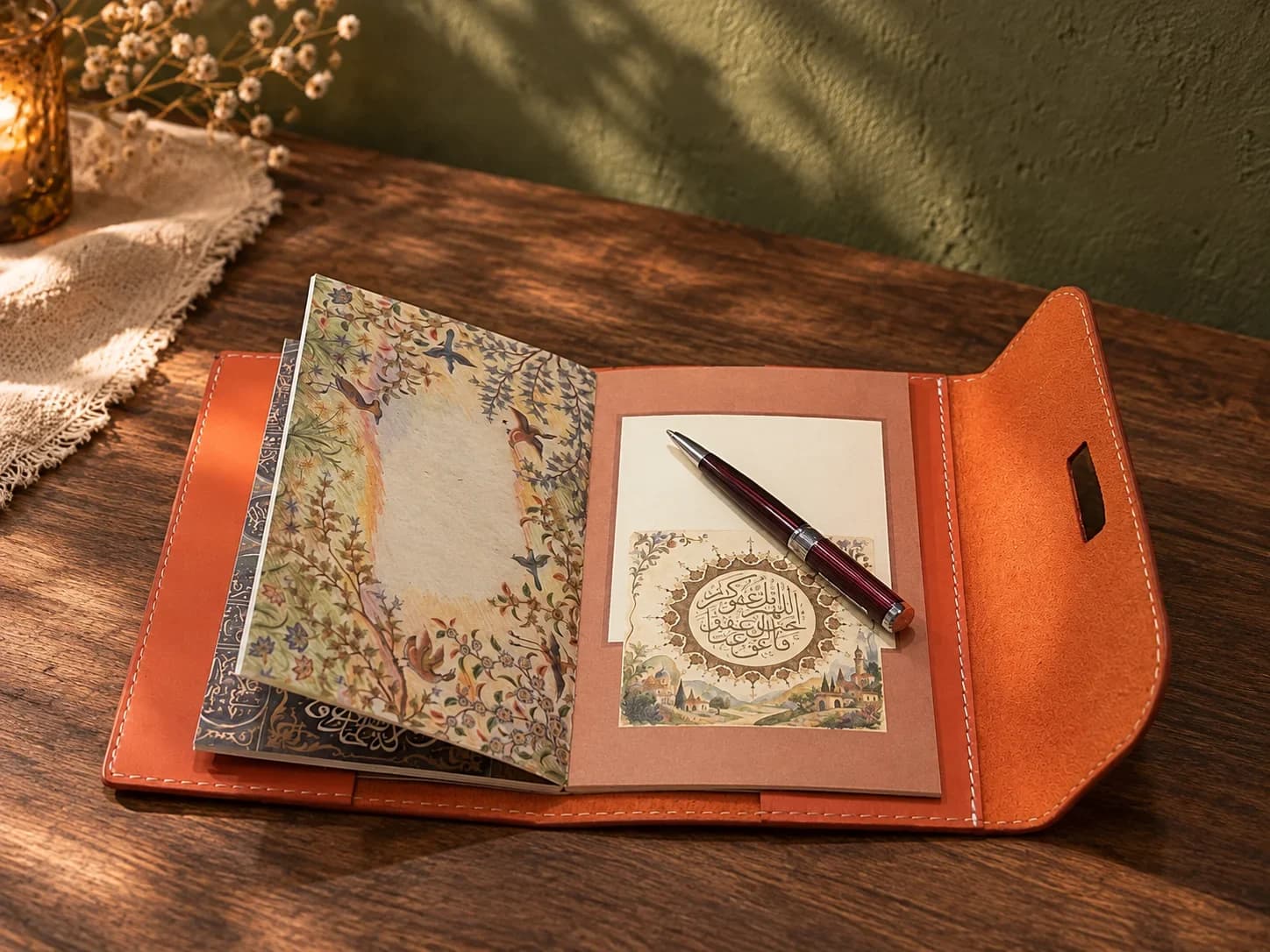 Cordoba Leather Writing Set