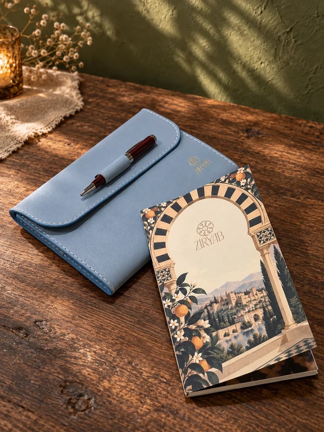 Cordoba Leather Writing Set