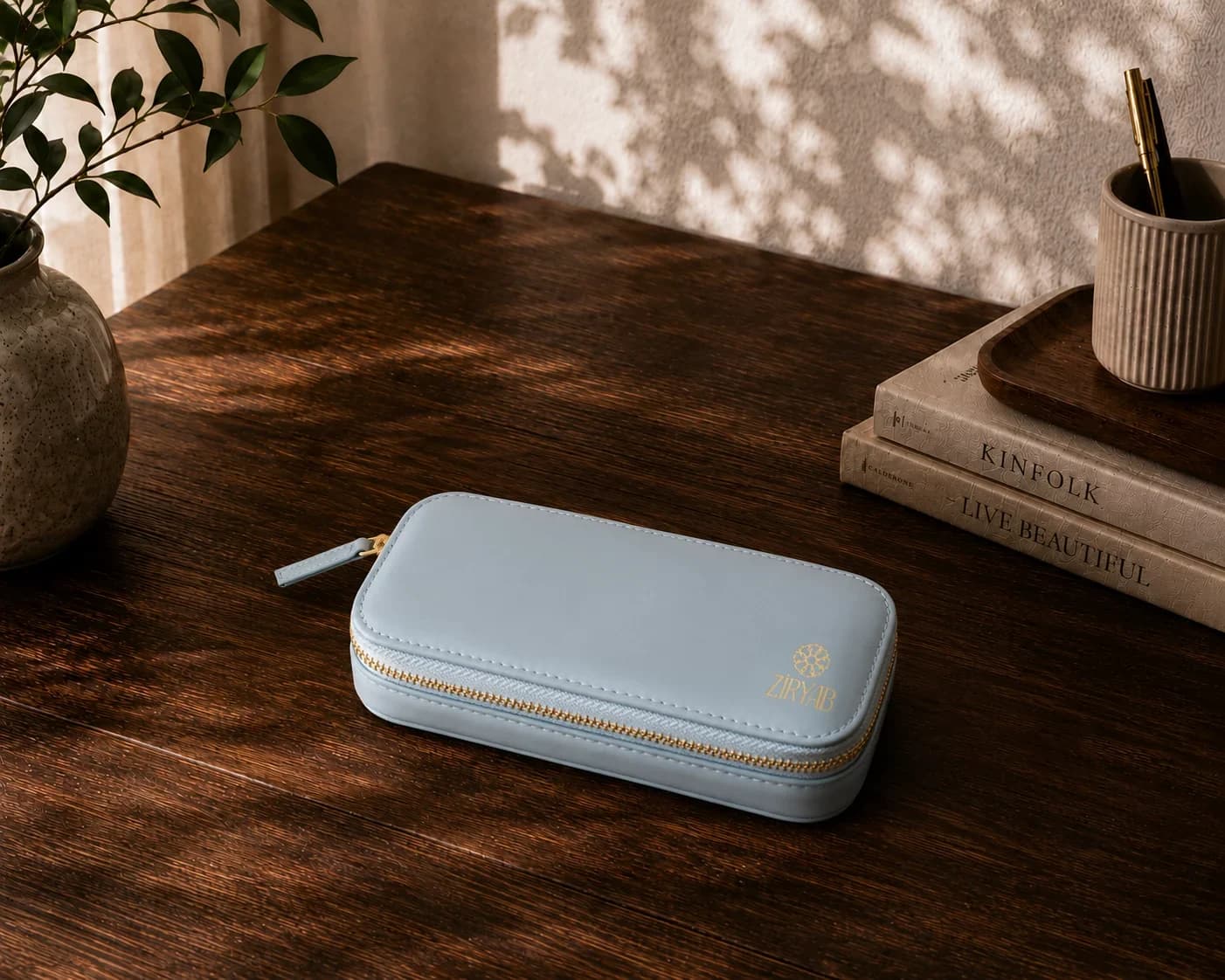Genuine Leather Pen Case