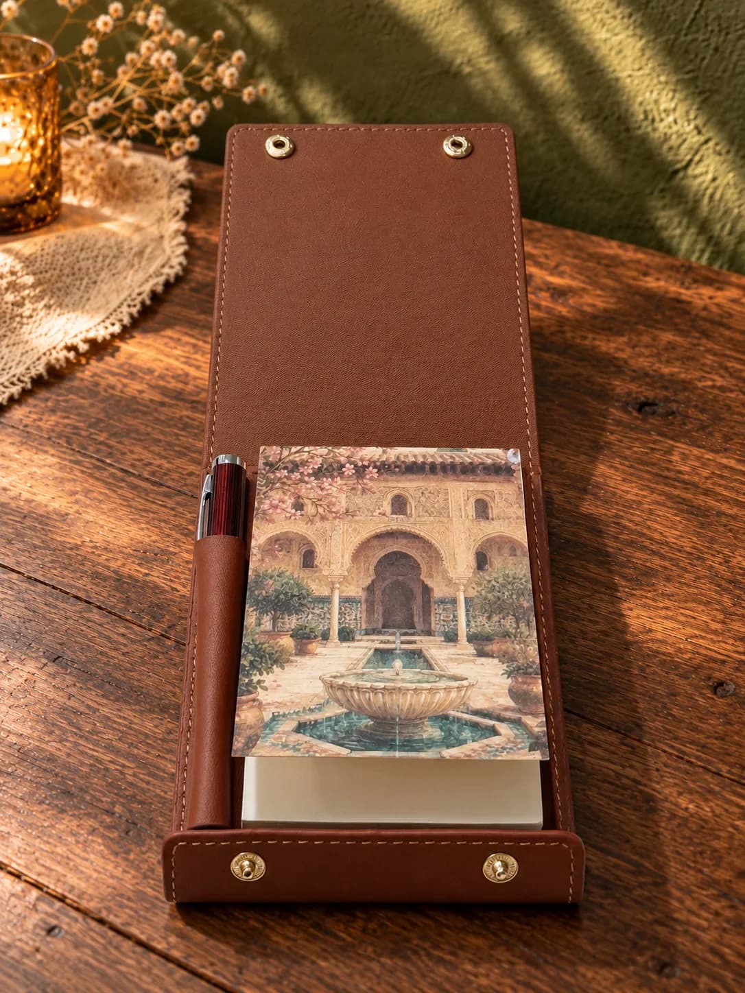 Miras Leather Writing Set