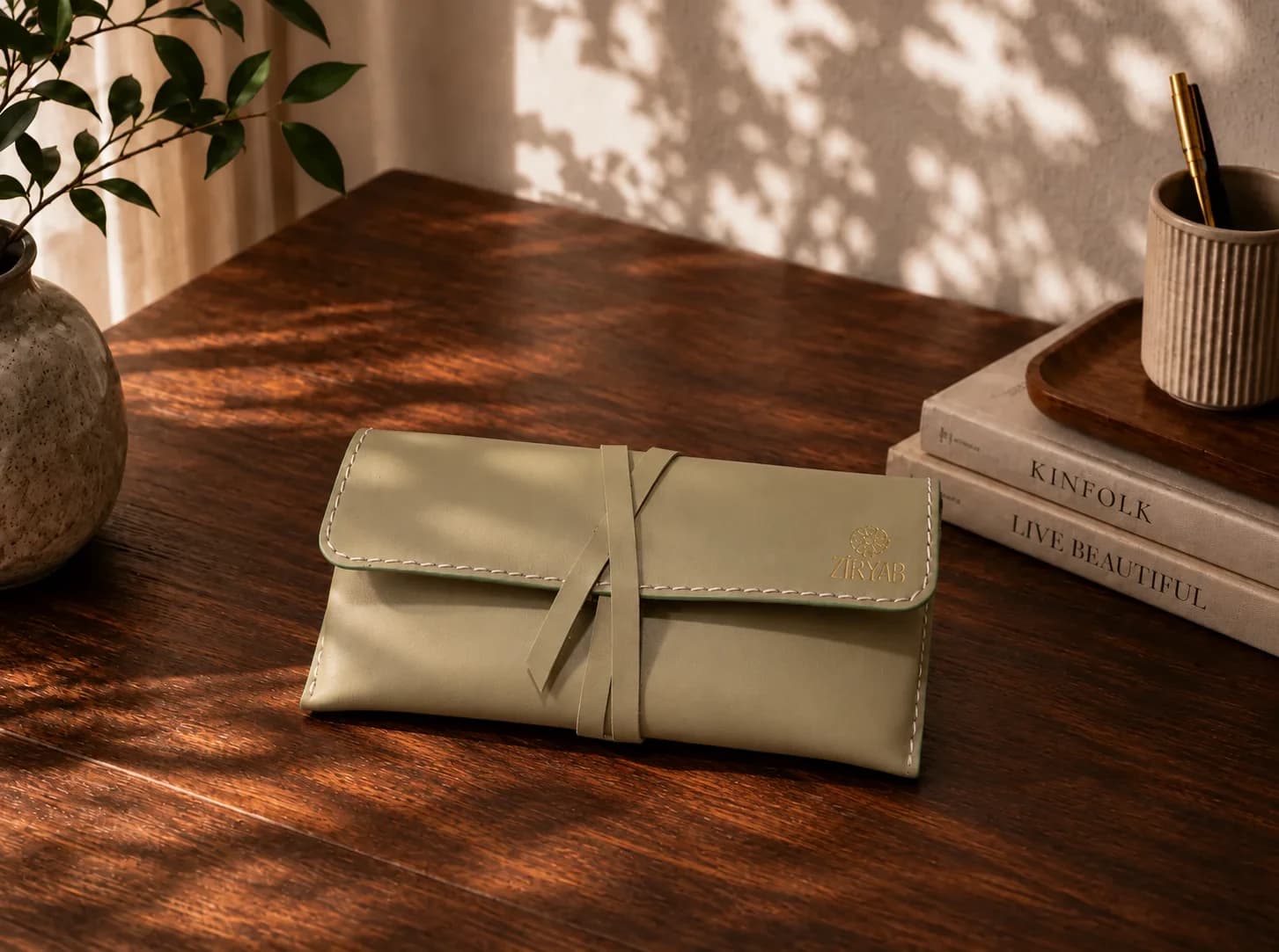 Saye | Leren brillenkoker